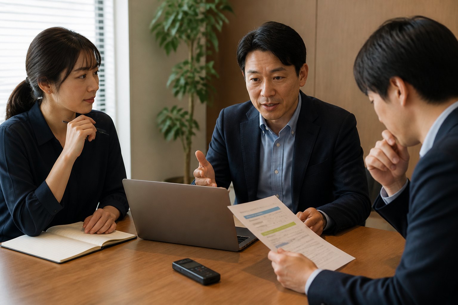 記事イメージ：生成AIで議事録・報告書を半分の時間に